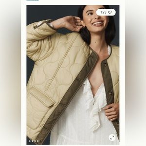 MABLE Reversible Oversized Quilted Jacket